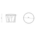 Wild Pouf Fast dimensioni