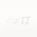 Wireframe Tavolo basso 40x38x45 Glas vista