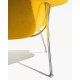 Knoll Saarinen Poltrona Womb Relax in Dacron con struttura cromata ambientazione