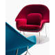 Knoll Saarinen Poltrona Womb Relax in Dacron con struttura cromata ambientazione