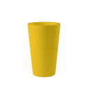 X-Pot vaso H 83 Slide Design giallo zafferano