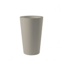 X-Pot vaso H 83 Slide Design grigio tortora