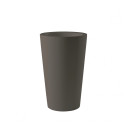 X-Pot vaso H 83 Slide Design marrone cioccolato