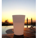 X-Pot vaso luminoso H 83 Serralunga ambientazione
