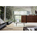 Zoom Credenza in piuma di Mogano ambientazione